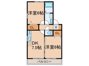 ノースタウン吉祥寺Ⅱ棟の物件間取画像